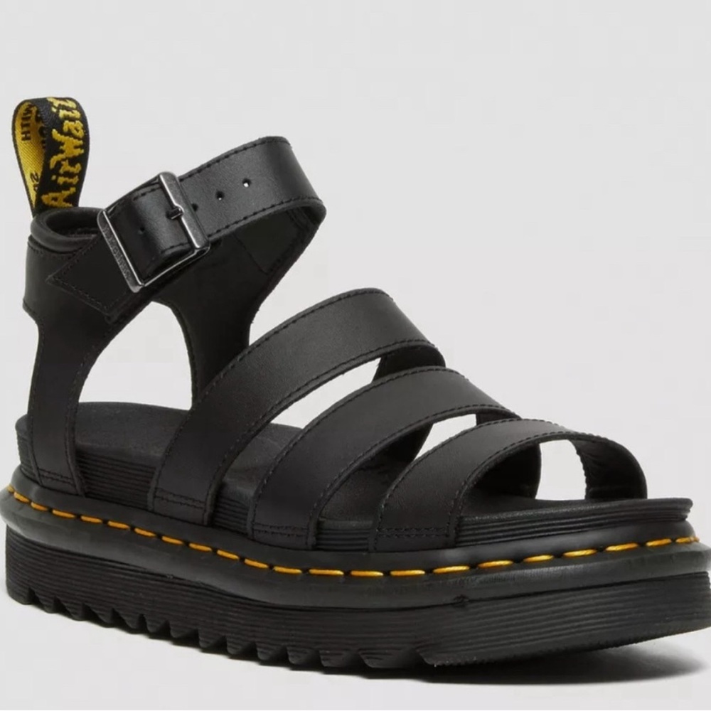 Dr. Martens Blaire Black Sandals